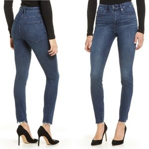 Good American Good Legs Cropped Skinny Jeans